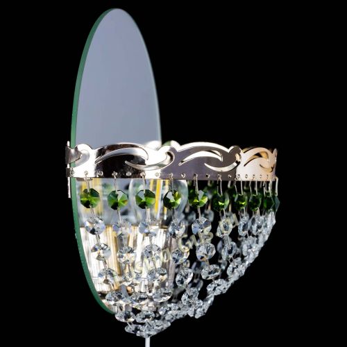 Бра Диана зеленая в Химках Гусь Хрустальный