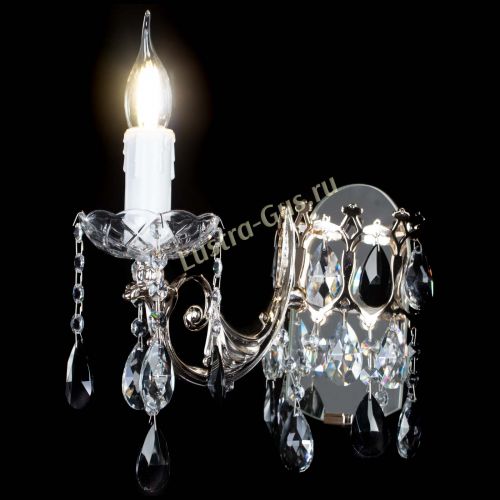 Бра Елизавета №1 мини черная в Химках Гусь Хрустальный