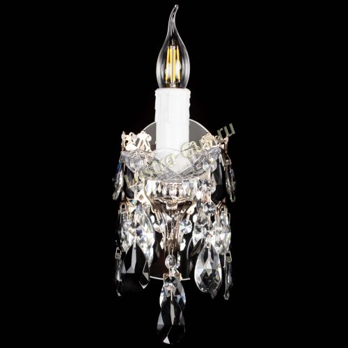 Бра Елизавета №1 мини черная в Химках Гусь Хрустальный