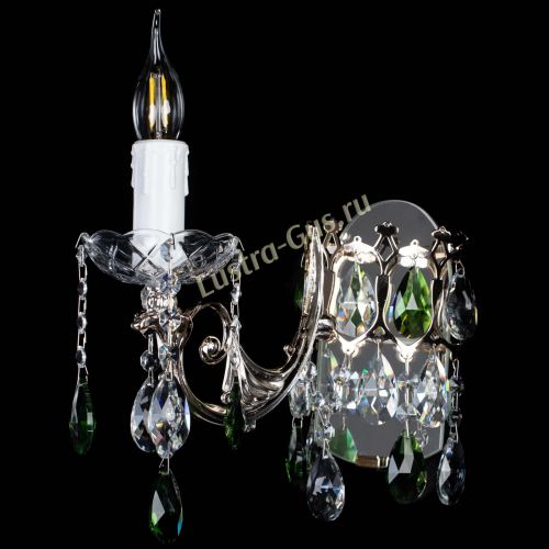 Бра Елизавета №1 мини зеленая в Химках Бра Елизавета №1 мини зеленая в Химках