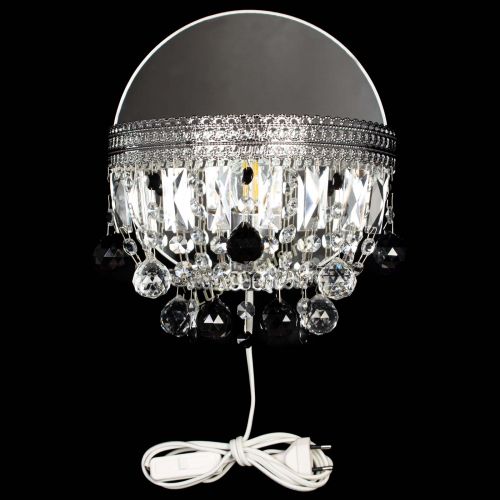 Бра Флоренция шар черная в Химках Гусь Хрустальный
