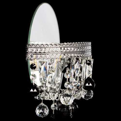 Бра Флоренция шар черная в Химках Гусь Хрустальный