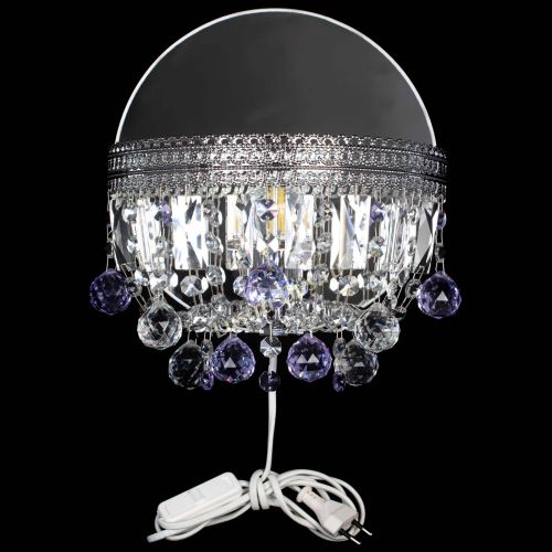 Бра Флоренция шар фиолетовая в Химках Гусь Хрустальный
