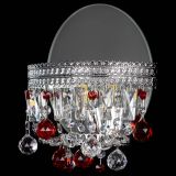 Бра Флоренция шар красная в Химках