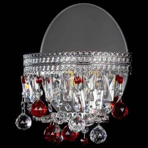 Бра Флоренция шар красная в Химках Гусь Хрустальный