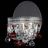 Бра Флоренция шар красная в Химках