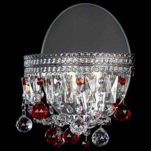 Бра Флоренция шар красная в Химках Гусь Хрустальный