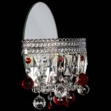 Бра Флоренция шар красная в Химках