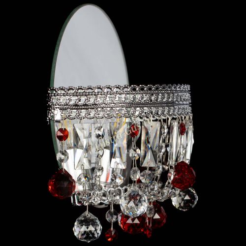Бра Флоренция шар красная в Химках Гусь Хрустальный