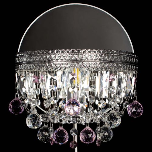 Бра Флоренция шар розовая в Химках Гусь Хрустальный