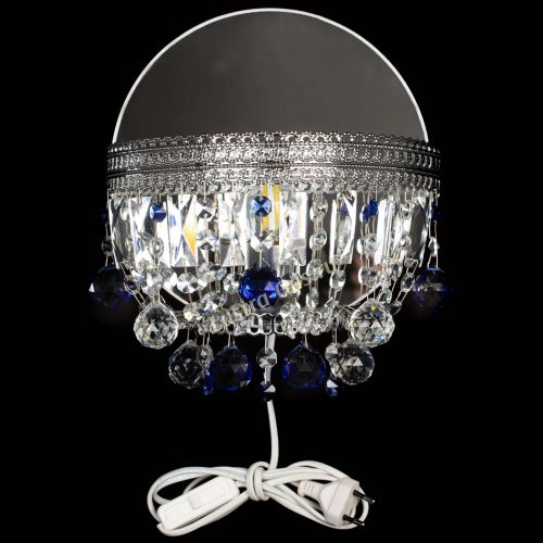 Бра Флоренция шар синяя в Химках Гусь Хрустальный