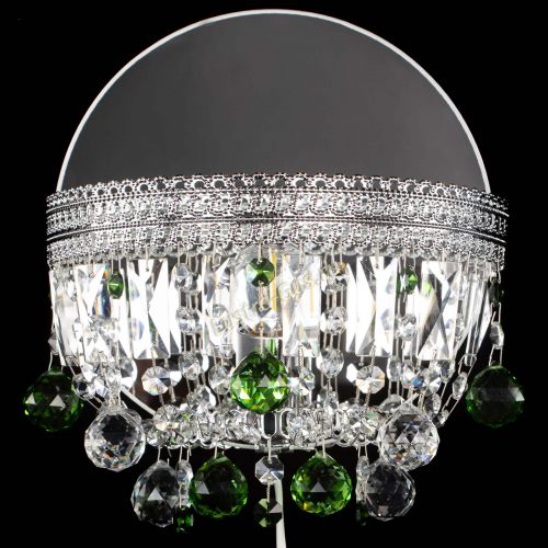 Бра Флоренция шар зеленая в Химках Гусь Хрустальный