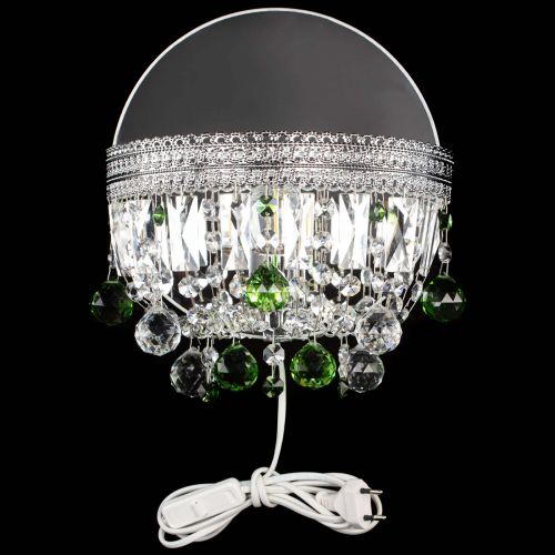 Бра Флоренция шар зеленая в Химках Гусь Хрустальный
