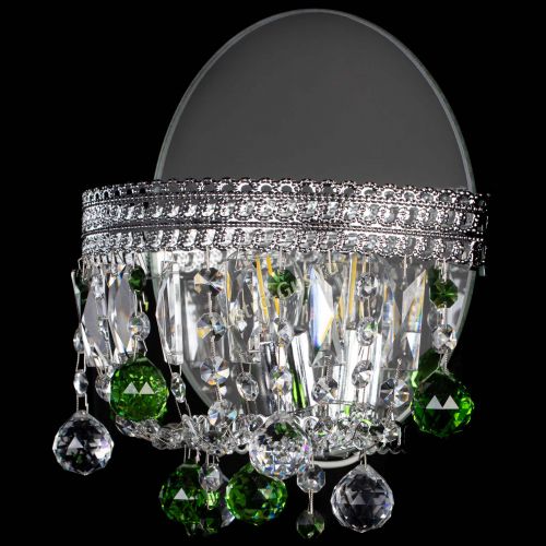 Бра Флоренция шар зеленая в Химках Гусь Хрустальный