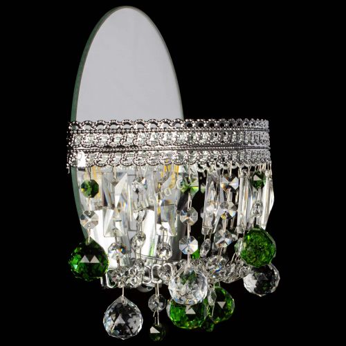 Бра Флоренция шар зеленая в Химках Гусь Хрустальный