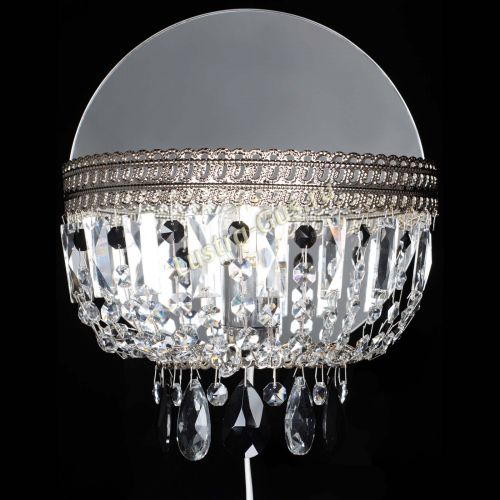 Бра Флоренция журавлик черная в Химках Гусь Хрустальный