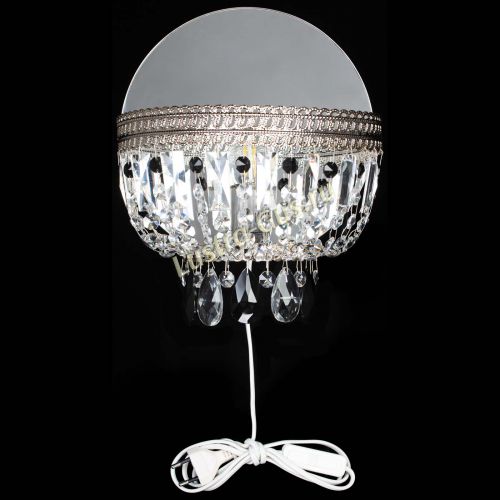 Бра Флоренция журавлик черная в Химках Гусь Хрустальный