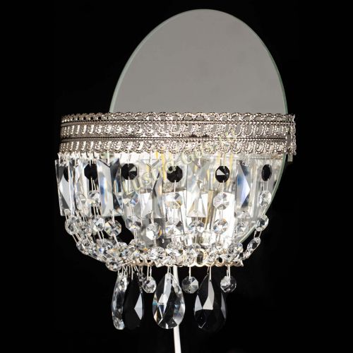 Бра Флоренция журавлик черная в Химках Гусь Хрустальный