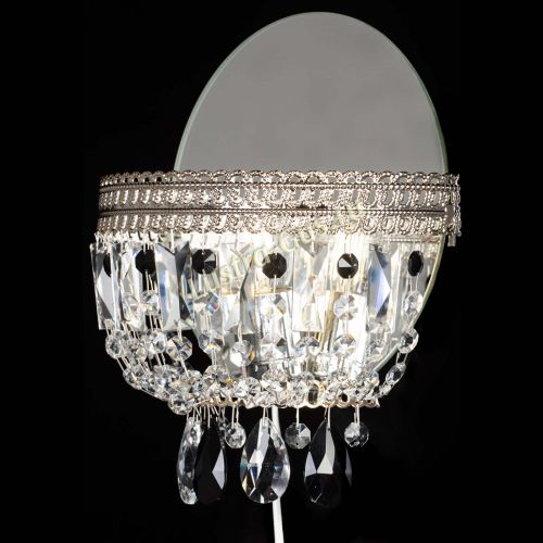 Бра Флоренция журавлик черная в Химках Гусь Хрустальный