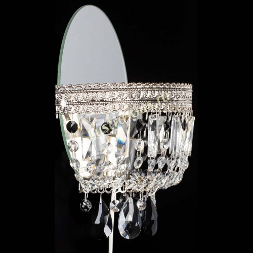 Бра Флоренция журавлик черная в Химках Гусь Хрустальный