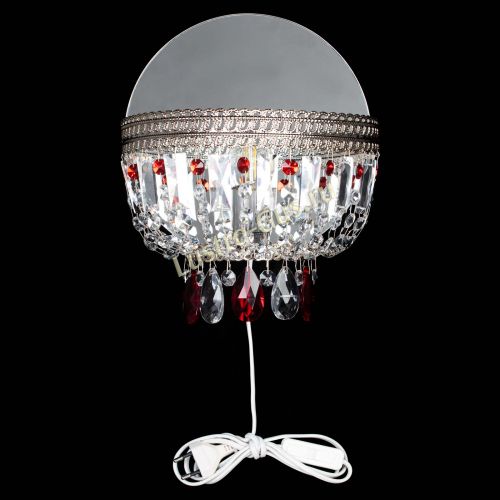 Бра Флоренция журавлик красная в Химках Гусь Хрустальный