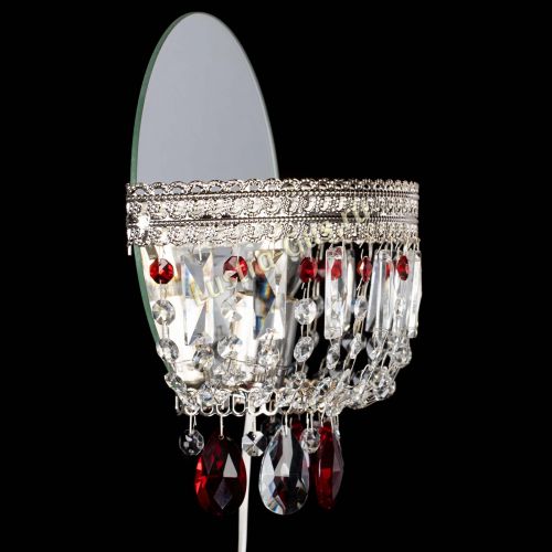 Бра Флоренция журавлик красная в Химках Гусь Хрустальный