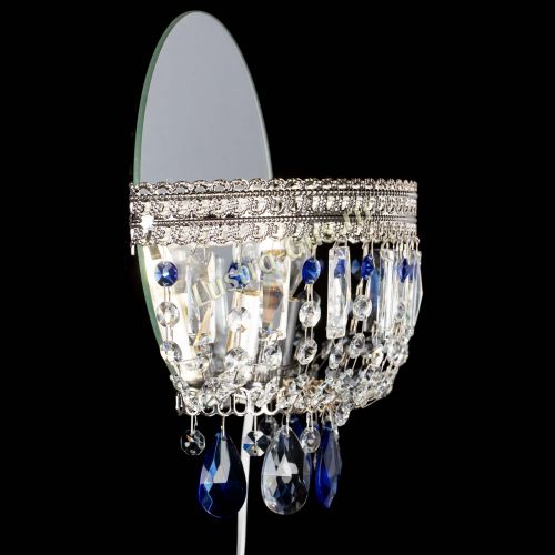 Бра Флоренция журавлик синяя в Химках Гусь Хрустальный