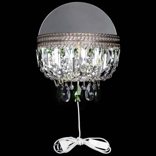 Бра Флоренция журавлик зеленая в Химках Гусь Хрустальный