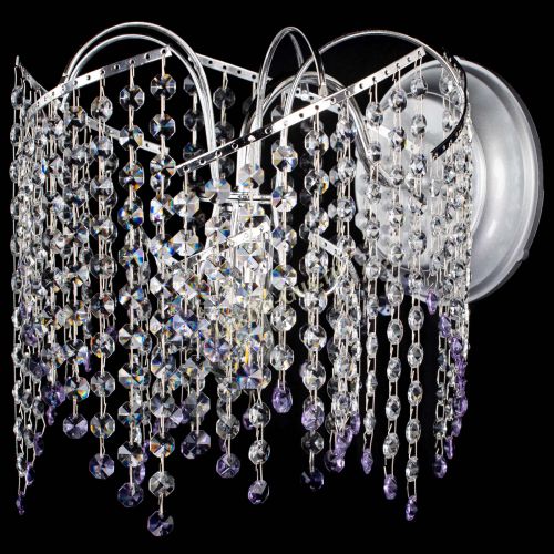 Бра Иволга №2 фиолетовая в Химках Гусь Хрустальный