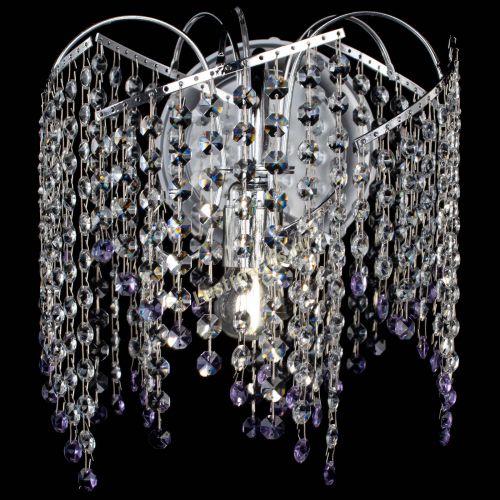 Бра Иволга №2 фиолетовая в Химках Гусь Хрустальный