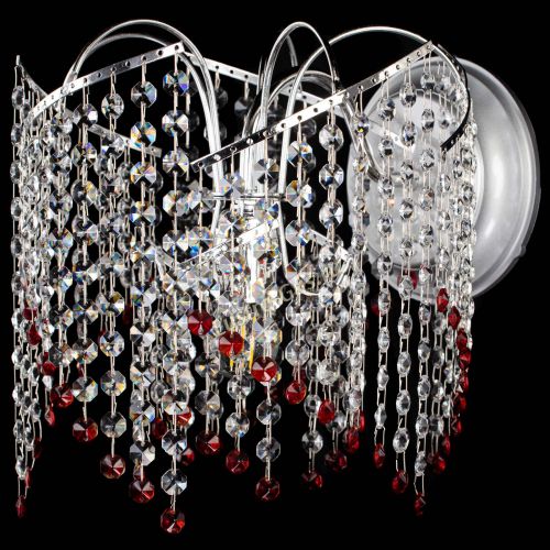 Бра Иволга №2 красная в Химках Гусь Хрустальный