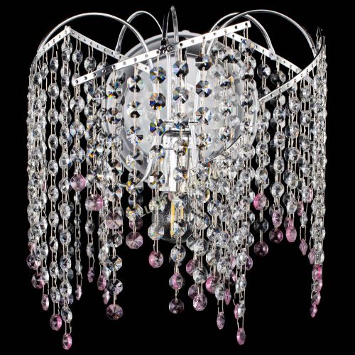 Бра Иволга №2 розовая в Химках Гусь Хрустальный