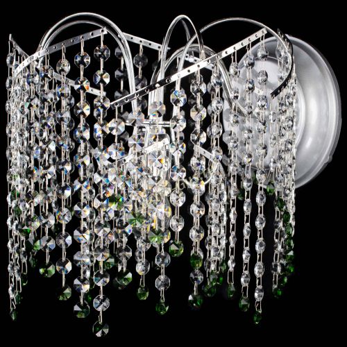 Бра Иволга №2 зеленая в Химках Гусь Хрустальный