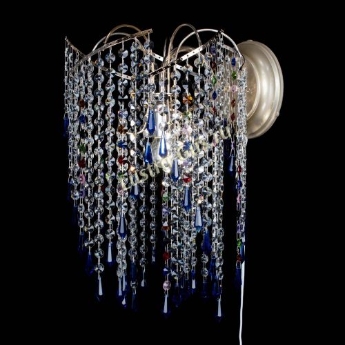 Бра Иволга №3 синяя в Химках Гусь Хрустальный