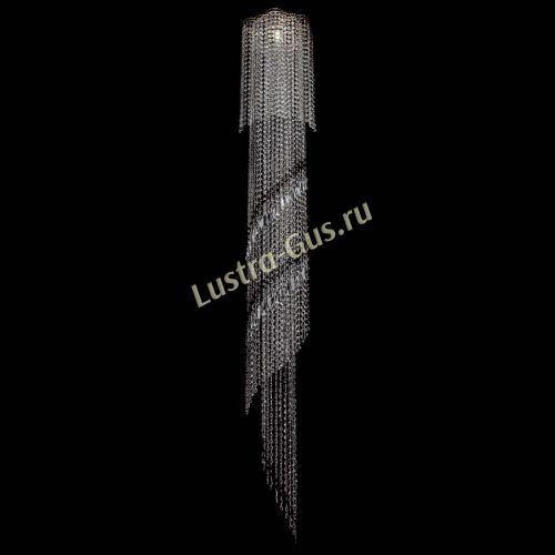 Бра Камелия №1 каскад черная в Химках Гусь Хрустальный