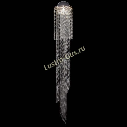 Бра Камелия №1 каскад черная в Химках Гусь Хрустальный