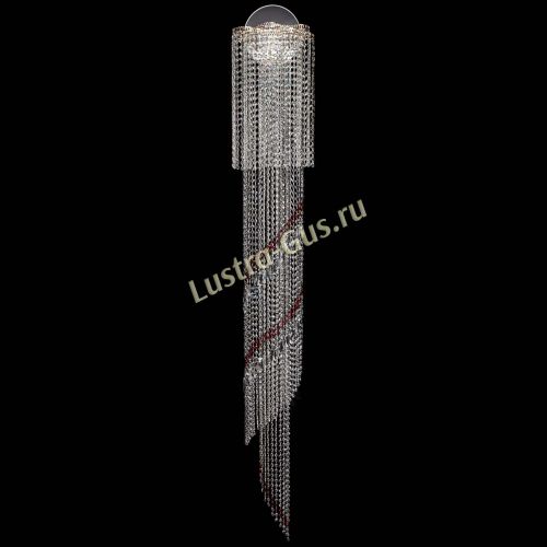 Бра Камелия №1 каскад красная в Химках Гусь Хрустальный