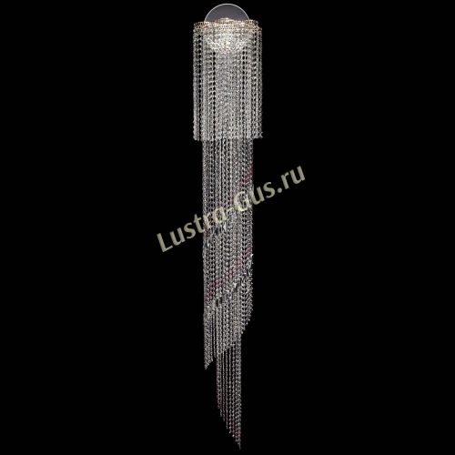 Бра Камелия №1 каскад розовая в Химках Гусь Хрустальный