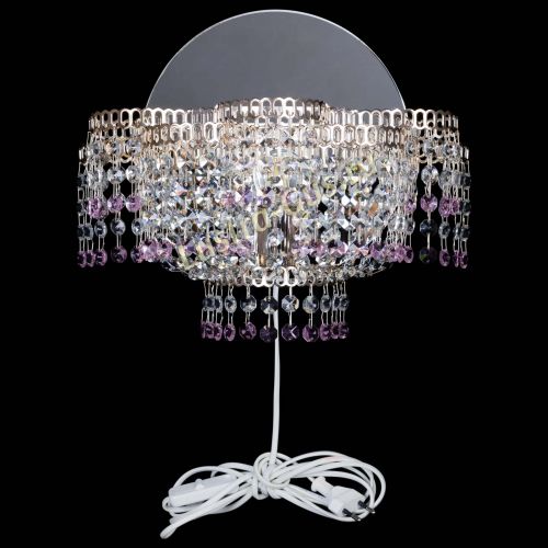 Бра Камелия обтикон Розовая в Химках Гусь Хрустальный