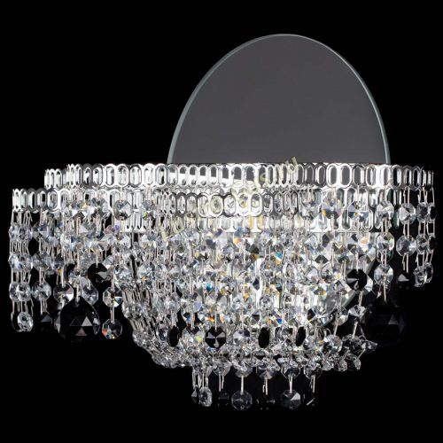 Бра Камелия шар черная в Химках Гусь Хрустальный