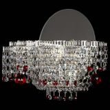 Бра Камелия шар красная в Химках