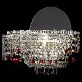 Бра Камелия шар красная в Химках