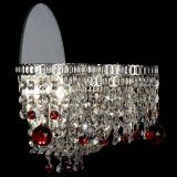 Бра Камелия шар красная в Химках