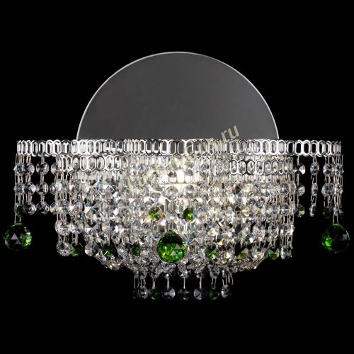 Бра Камелия шар зеленая в Химках Гусь Хрустальный