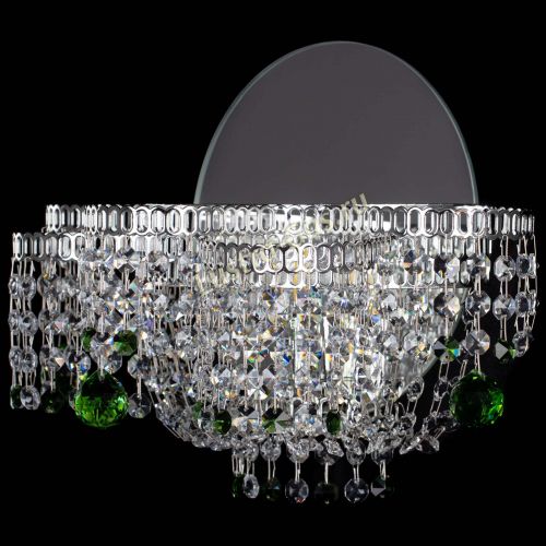 Бра Камелия шар зеленая в Химках Гусь Хрустальный