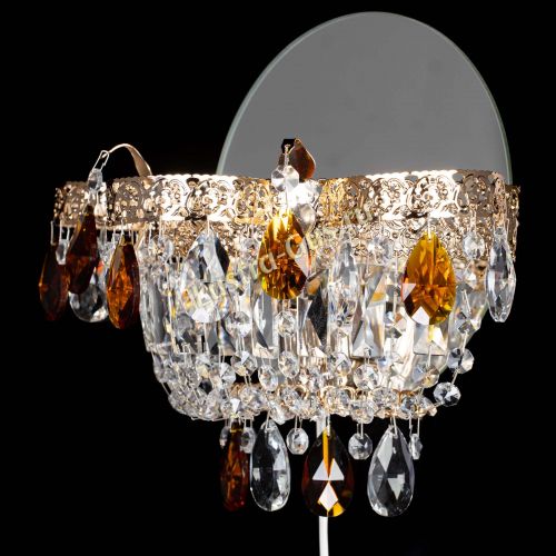 Бра Камея Флора чайная в Химках Гусь Хрустальный