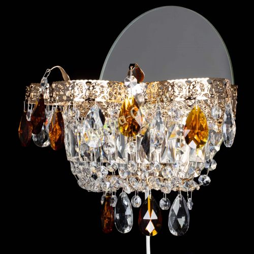 Бра Камея Флора чайная в Химках Гусь Хрустальный