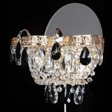 Бра Камея Флора черная в Химках