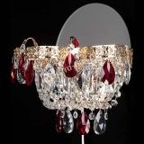 Бра Камея Флора красная в Химках Бра Камея Флора красная в Химках