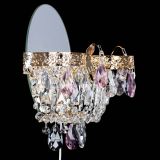 Бра Камея Флора розовая в Химках